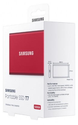   Samsung SSD T7 Touch 500GB USB Type-C ()