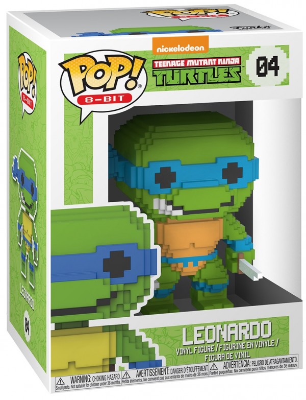Фигурка Funko POP 8-Bit: Teenage Mutant Ninja Turtles – Leonardo (9,5 см)