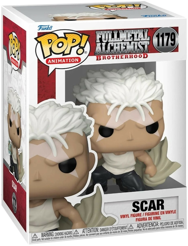  Funko POP Animation: Fullmetal Alchemist Brotherhood  Scar (9,5 )