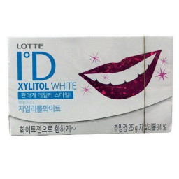 Жевательная резинка Lotte ID White