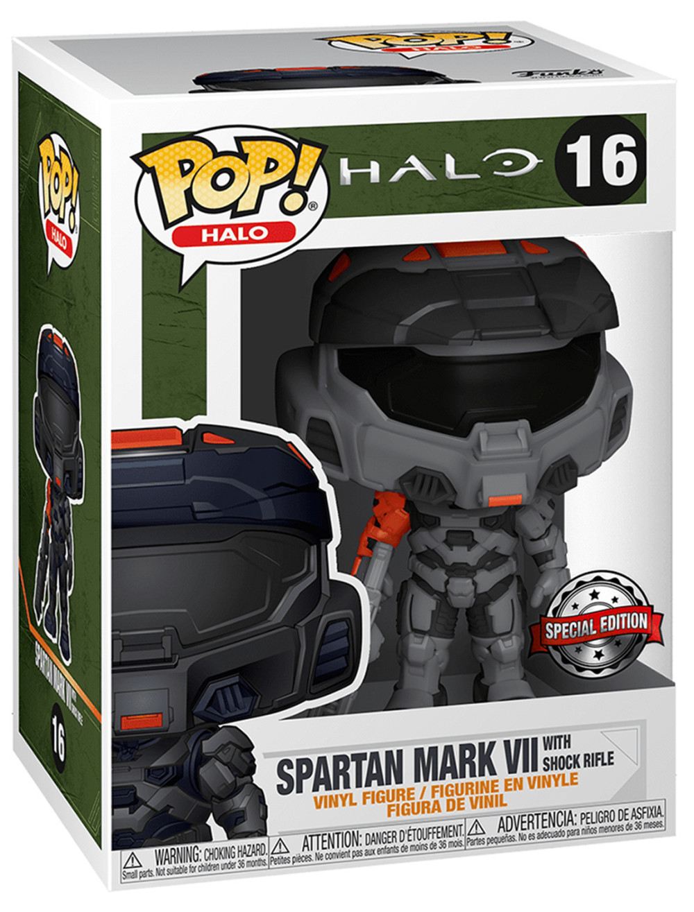  Funko POP: Halo Infinite – Spartan Mark VII With Shock Rifle Exclusive (9,5 )