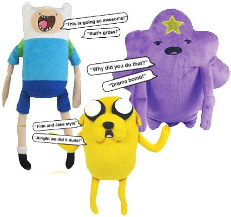 Мягкая игрушка Adventure Time. Finn со звуком (30 см)