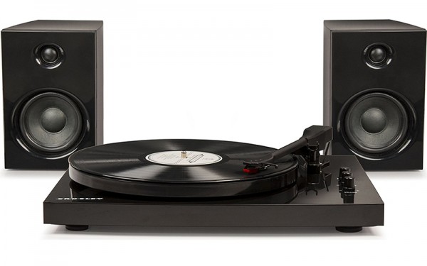 Виниловый проигрыватель Crosley Entertainment (T100A/D-BK)