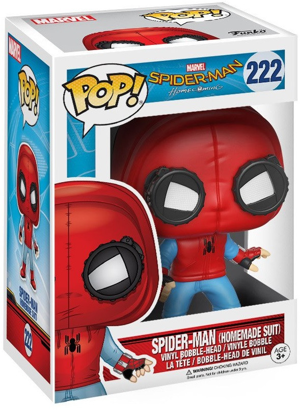 funko pop spiderman homemade suit