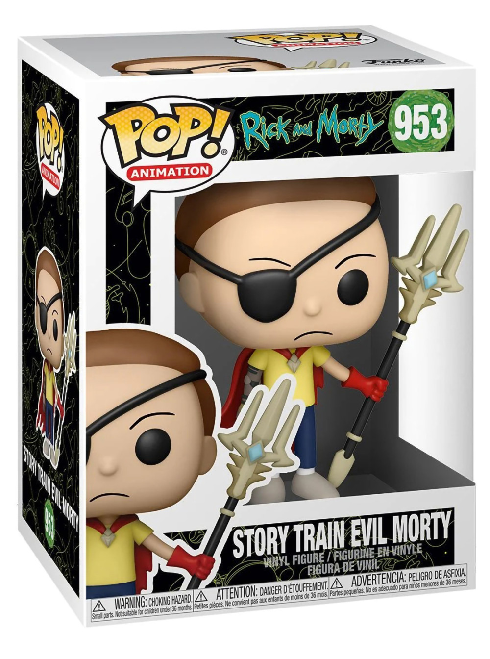  Funko POP Animation: Rick And Morty  Story Train Evil Morty (9,5 )