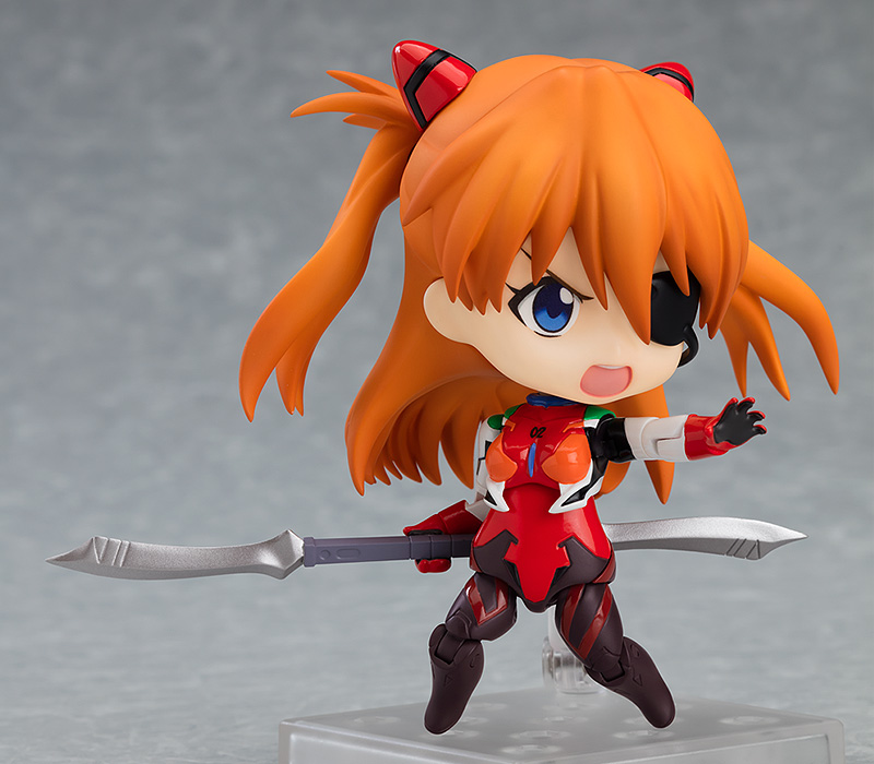  Rebuild Of Evangelion: Asuka Shikinami Langley Plugsuit Ver. Nendoroid (10 )