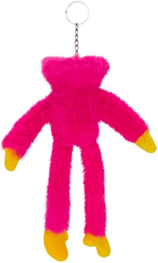 Брелок Huggy Wuggy: Kissy Missy плюш розовый (20 см)