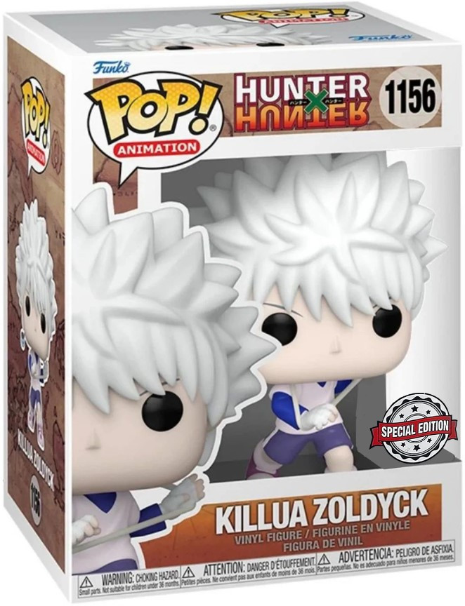 ������� Funko POP Animation: Hunter x Hunter � HisKillua Zoldyck With YoYo Exclusive oka (9,5 ��)