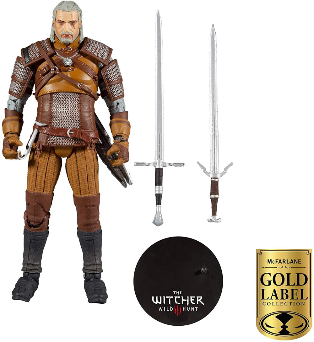  The Witcher 3: Wild Hunt  Geralt Of Rivia Gold label (18 )