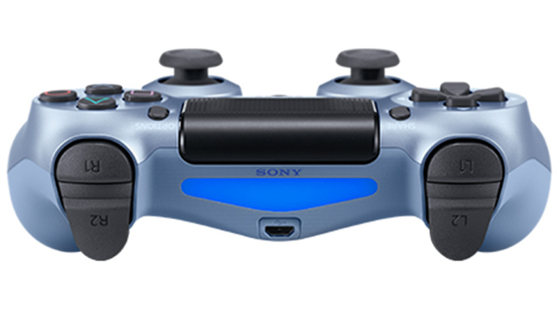  DualShock 4 Cont Titanium Blue   PS4 ( ) (CUH-ZCT2E: SCEE)