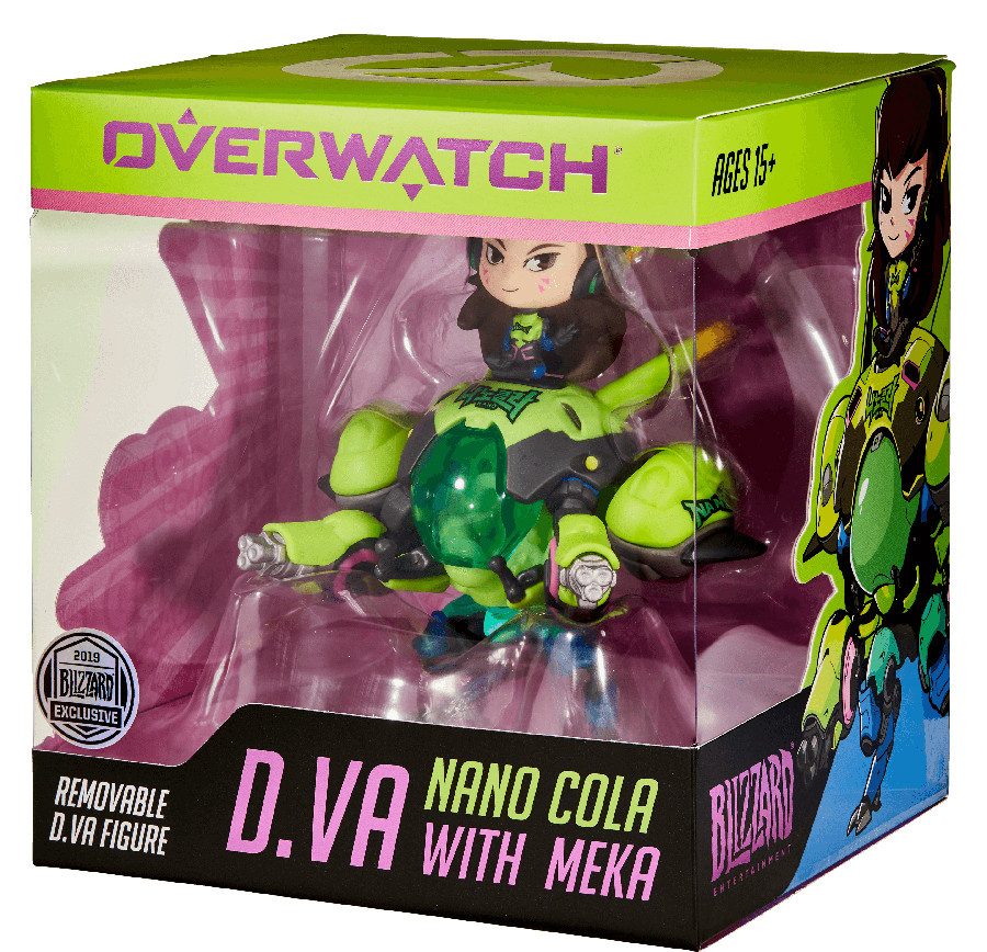  Cute But Deadly: Overwatch  Nano Cola D.Va With Meka