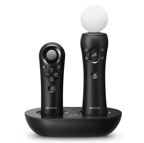 Зарядная станция на два контроллера PlayStation Move для PS3