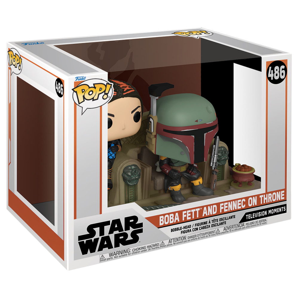  Funko POP Star Wars: Mandalorian Boba Fett & Fennec Shand Mini Moments