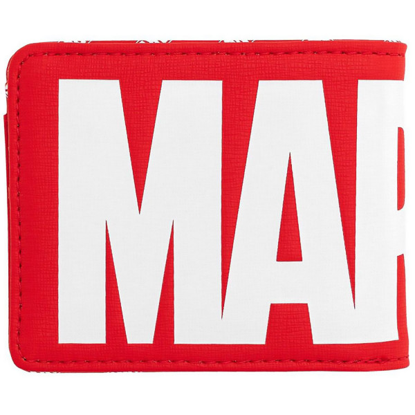 Кошелек Loungefly Marvel: Logo Red Bi-Fold