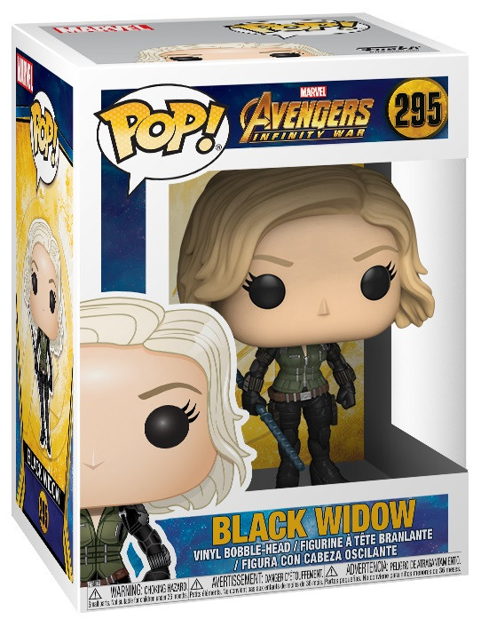  Funko POP Marvel: Avengers Infinity War  Black Widow Bobble-Head (9,5 )