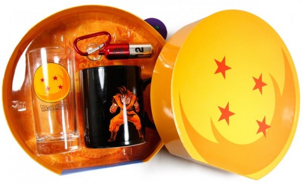 Подарочный набор Dragon Ball (кружка + стакан + брелок)