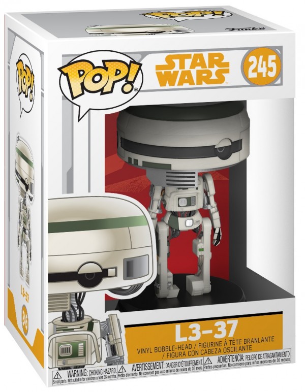 Фигурка Funko POP: Star Wars Solo – L3-37 Bobble-Head (9,5 см)