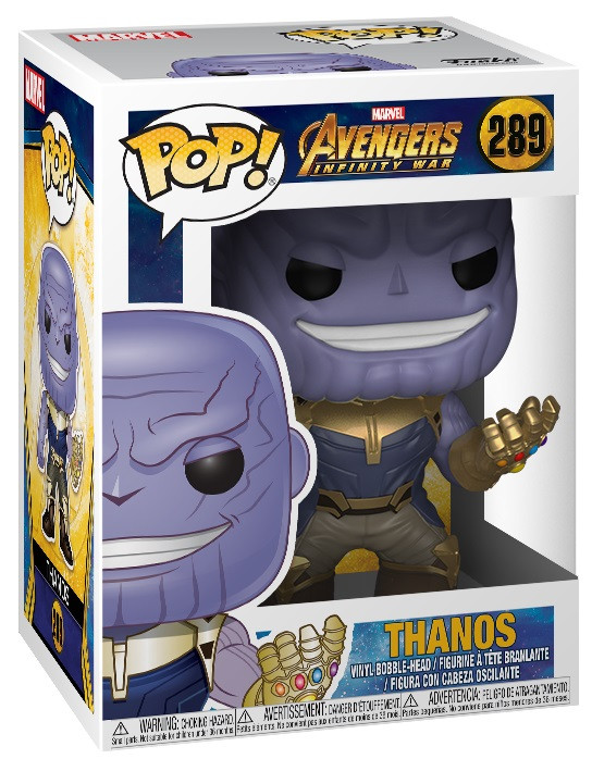  Funko POP Marvel: Avengers Infinity War  Thanos Bobble-Head (9,5 )
