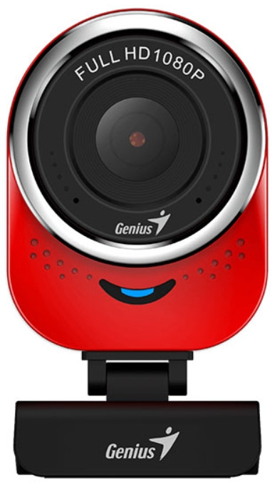 Веб-камера Genius QCam 6000 (Full HD 1080p) для PC (красная)