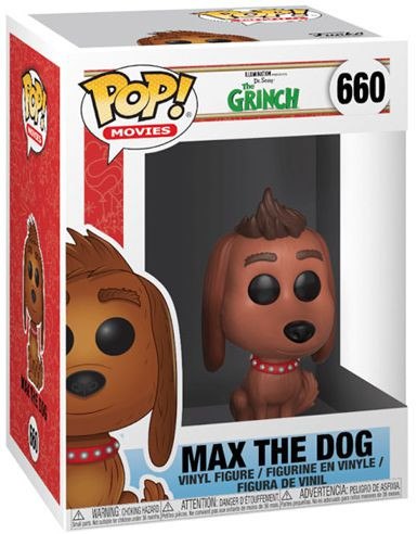  Funko POP Movies: The Grinch  Max The Dog (9,5 )
