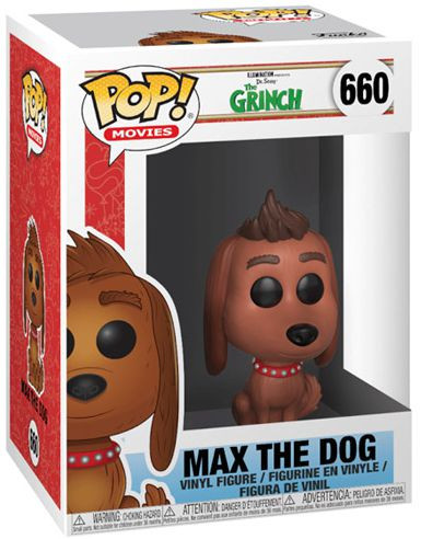 Фигурка Funko POP Movies: The Grinch – Max The Dog (9,5 см)