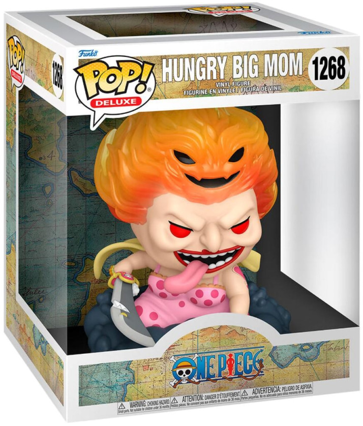  Funko POP Deluxe: One Piece  Hungry Big Mom Exclusive (9,5 )