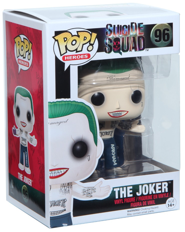  Funko POP Heroes: Suicide Squad  The Joker Shirtless (9,5 )