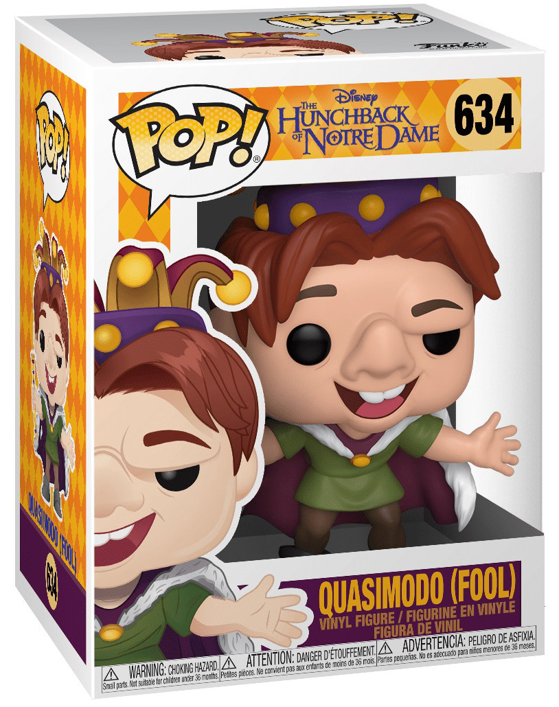  Funko POP: Disney The Hunchback Of Notre Dame  Quasimodo Fool (9,5 )