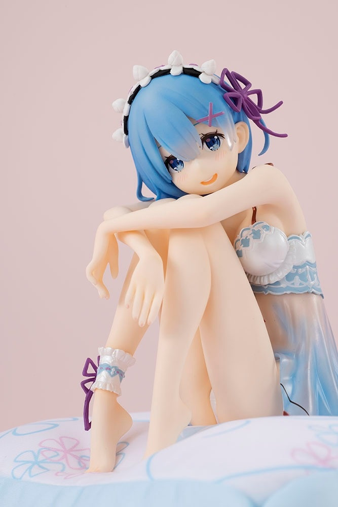  Re: Zero  Starting Life In Another World  Rem Birthday Blue Lingerie Ver. (12 )