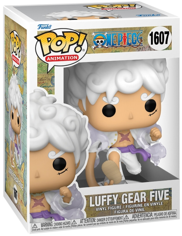  Funko POP Animation: One Piece  Luffy Gear Five [Glow In The Dark] With Chase (9,5 )