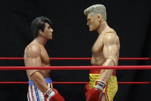 Фигурка Rocky Series 2 Drago Yellow Trunks (18 см)
