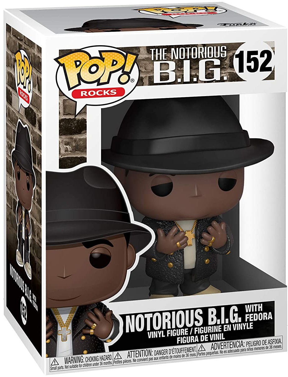  Funko POP Rocks: The Notorious B.I.G.  Notorious B.I.G. With Fedora (9,5 )