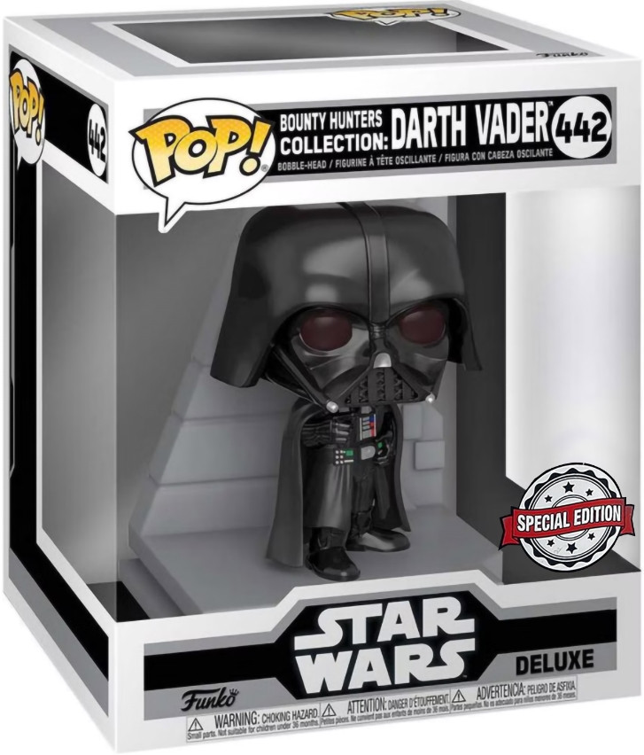 Фигурка Funko POP Bounty Hunters Collection: Star Wars – Darth Vader Deluxe Exclusive (9,5 см)