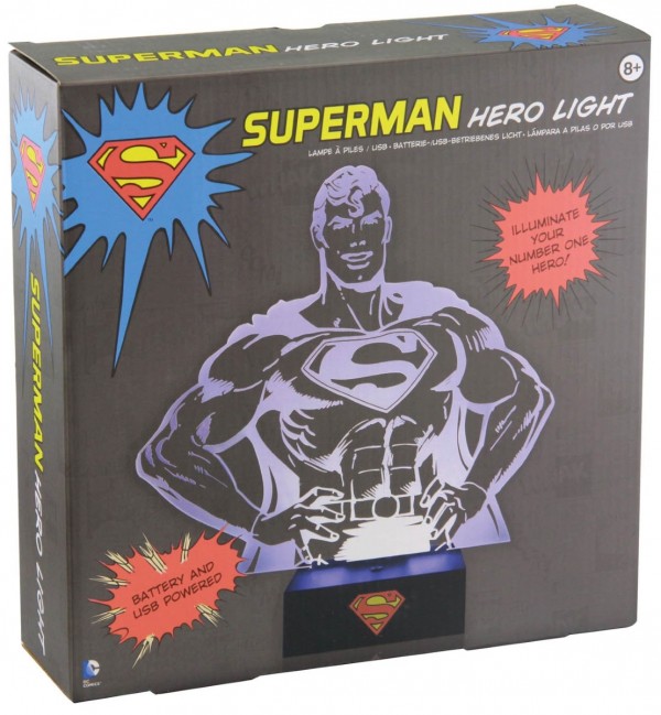 Настольная лампа DC Comics: Superman Hero