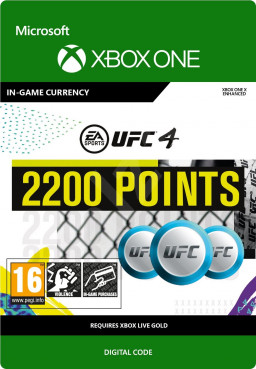 UFC 4: 2200 UFC Points [Xbox One,  ]