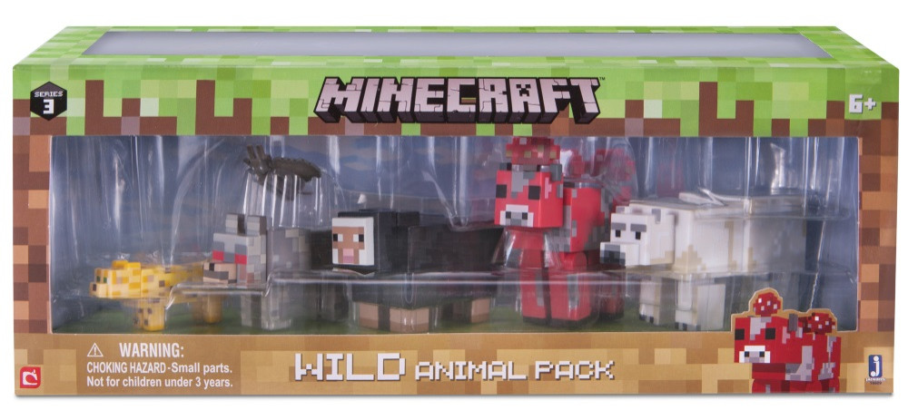   Minecraft: Wild Animals (6-Pack)