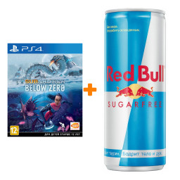  Subnautica: Below Zero [PS4,  ] +   Red Bull   250