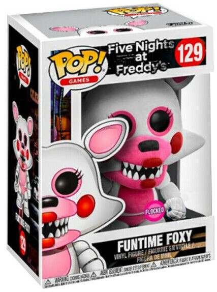 Фигурка Funko POP Games: Five Nights At Freddy's – Funtime Foxy Flocked (9,5 см)