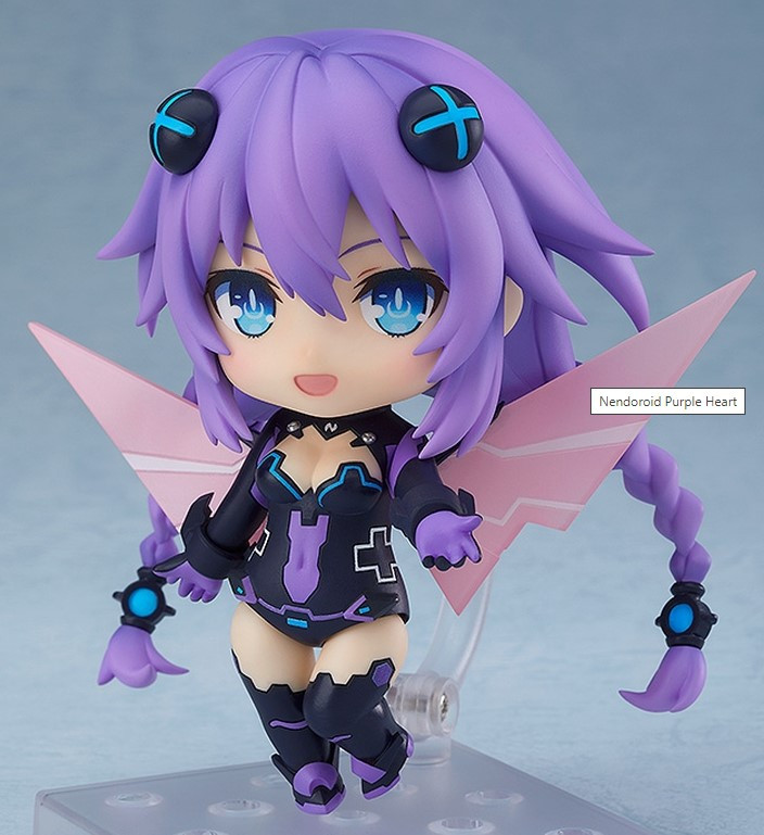  Nendoroid Hyperdimension: Neptunia Purple Heart  (10 )