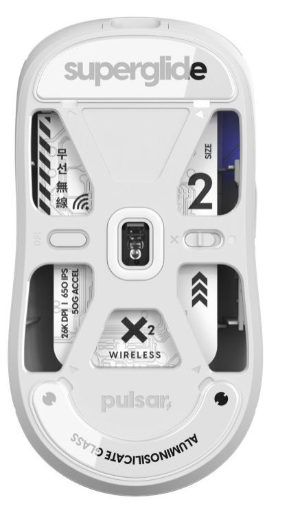 ���������� ������ (�����) ��� ���� Pulsar Superglide ��� X2 Wireless White (PX2SGW)