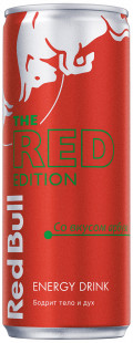 Напиток энергетический Red Bull. The Red Edition (вкус арбуза) (250 мл.)