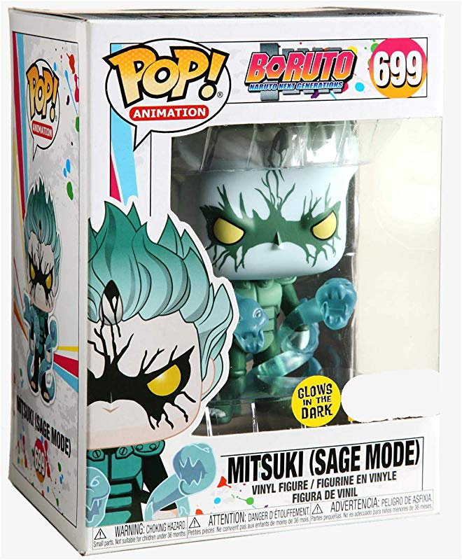  Funko POP Animation: Boruto Naruto Next Generation  Mitsuki Sage Mode Glows In The Dark Exclusive (9,5 )