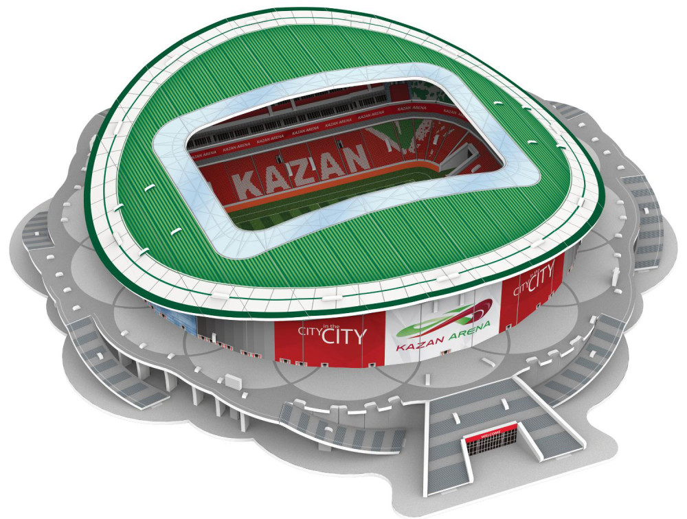 Конструктор 3D-пазл Казань стадион Арена