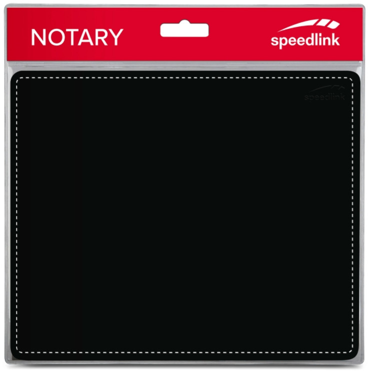    Notary Soft Touch Mousepad black (SL-6243-LBK)