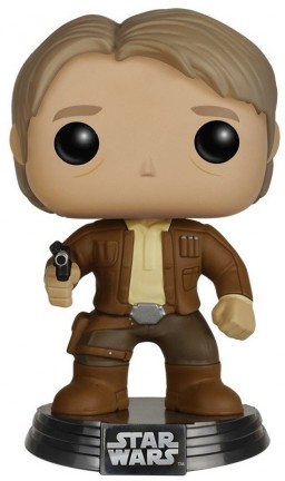  Funko POP: Star Wars Episode VII The Force Awakens  Han Solo Bobble-Head (9,5 )