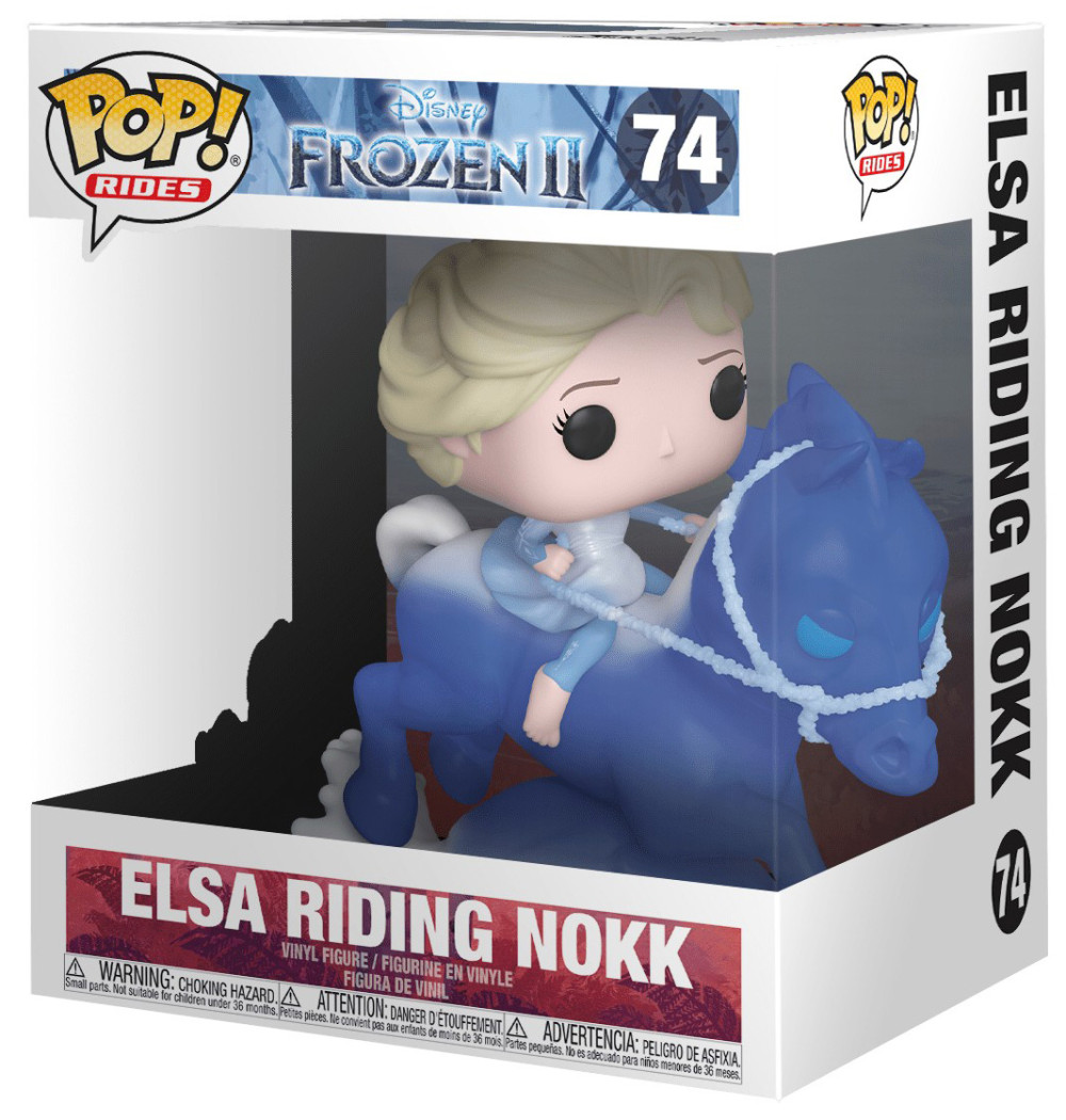  Funko POP Rides: Disney Frozen 2  Elsa Riding Nokk