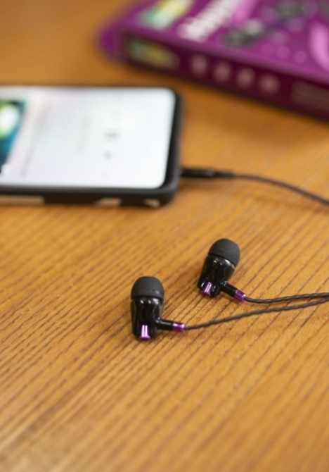 Наушники More Choice G26 проводные вакуумные с микрофоном и AUX разъёмом 3.5 mm (Purple)