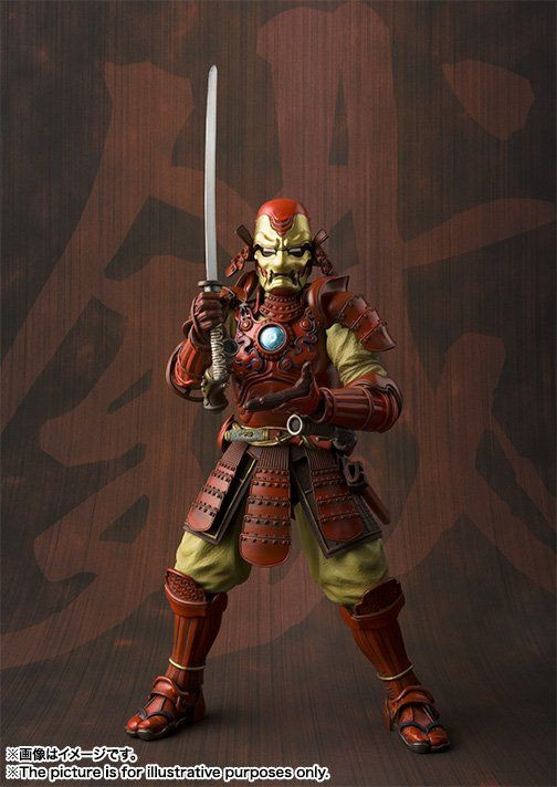 Фигурка Marvel Samurai: Iron Man Mark 3 – Meishomanga Realization (18 см)