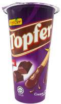 Бисквитные палочки Topfer с шоколадным кремом – Double Chocolate (40 г)