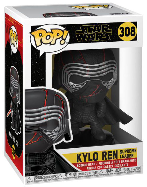 Фигурка Funko POP: Star Wars Rise of Skywalker – Kylo Ren Supreme Leader Bobble-Head (9,5 см)